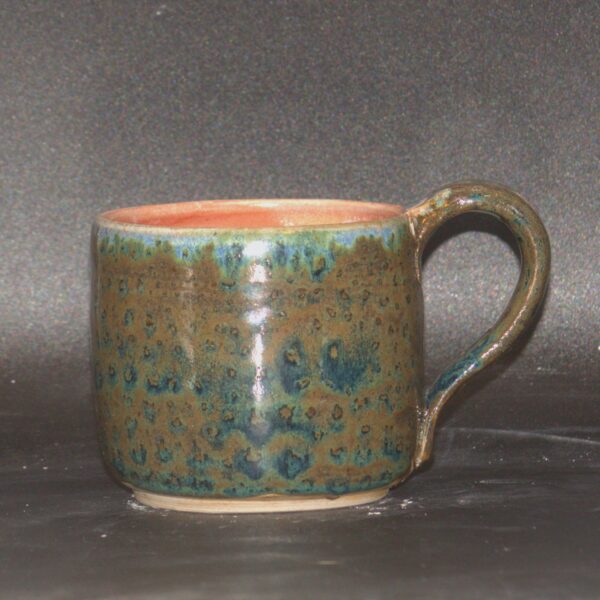 Dappled Blue and Pink Mug - Image 2