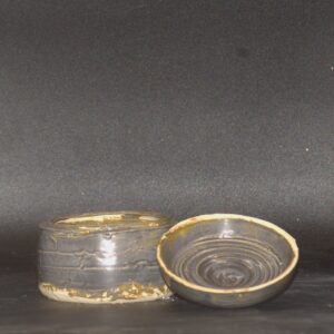 Blue Lidded Jar