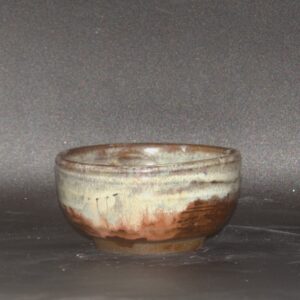 Light Blue and Brown Bowl
