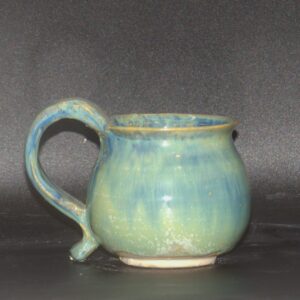 Mint and Blue Mug