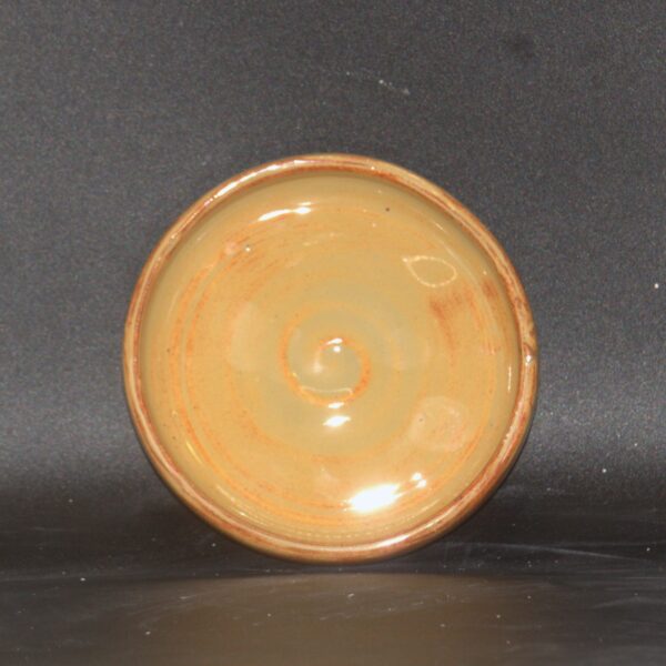 Tan and Brown Small Plate - Image 2
