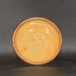 Tan and Brown Small Plate