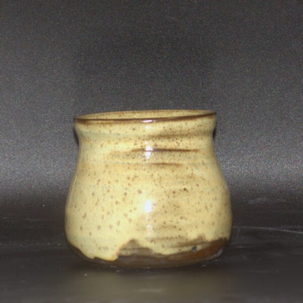 Yellow Speckled Vase