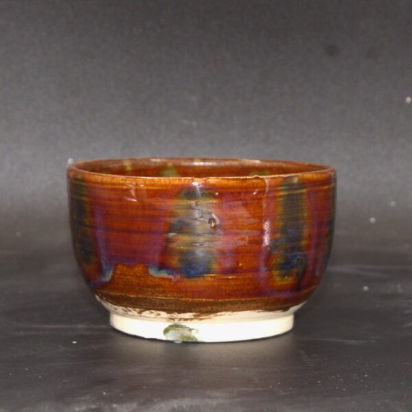 Brown and Blue Drip Bowl - Image 2
