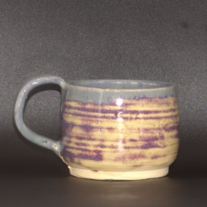 Distressed Purple and Blue Mug