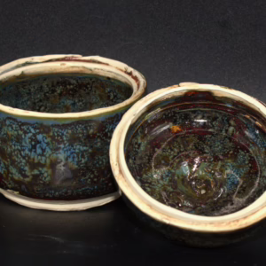 Midnight Sky Lidded Jar