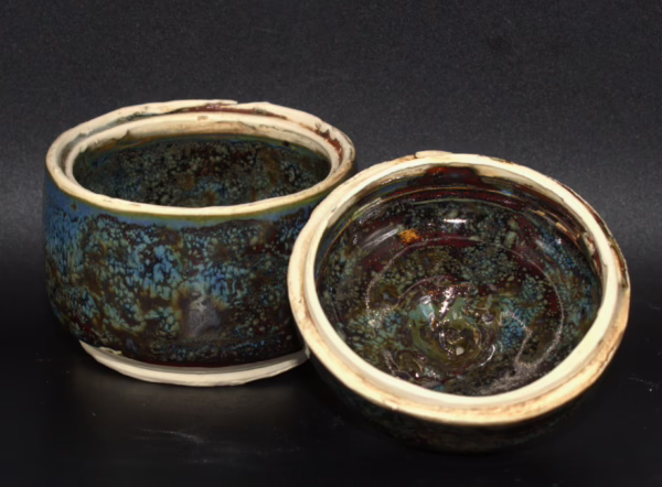 Midnight Sky Lidded Jar