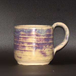 Distressed Purple and Pink Mug
