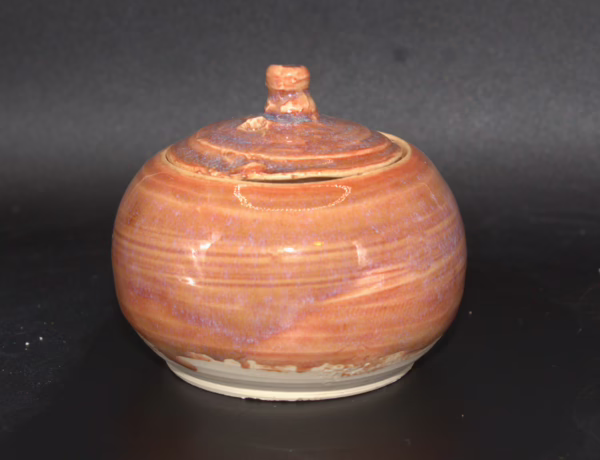 Salmon Pink Jar - Image 2