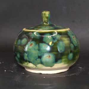 Olive Spotted Jar