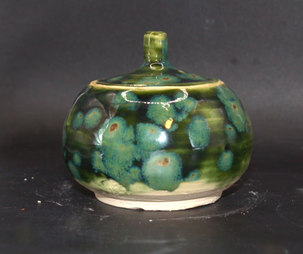 Olive Spotted Jar