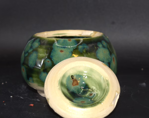 Olive Spotted Jar - Image 3