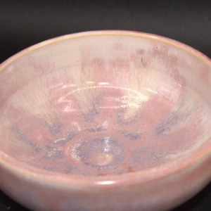 Small Pink Orchid Bowl