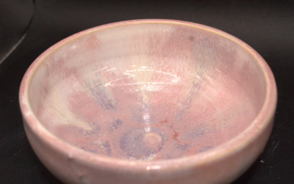 Small Pink Orchid Bowl - Image 3